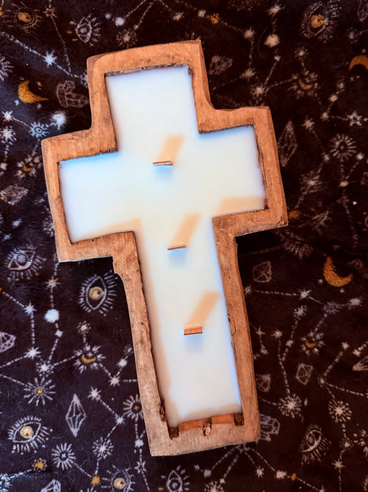 Cross Wood Bowl
